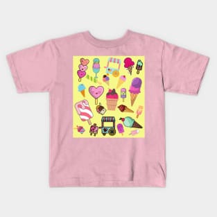 Lots and Lots of Ice Cream Kids T-Shirt